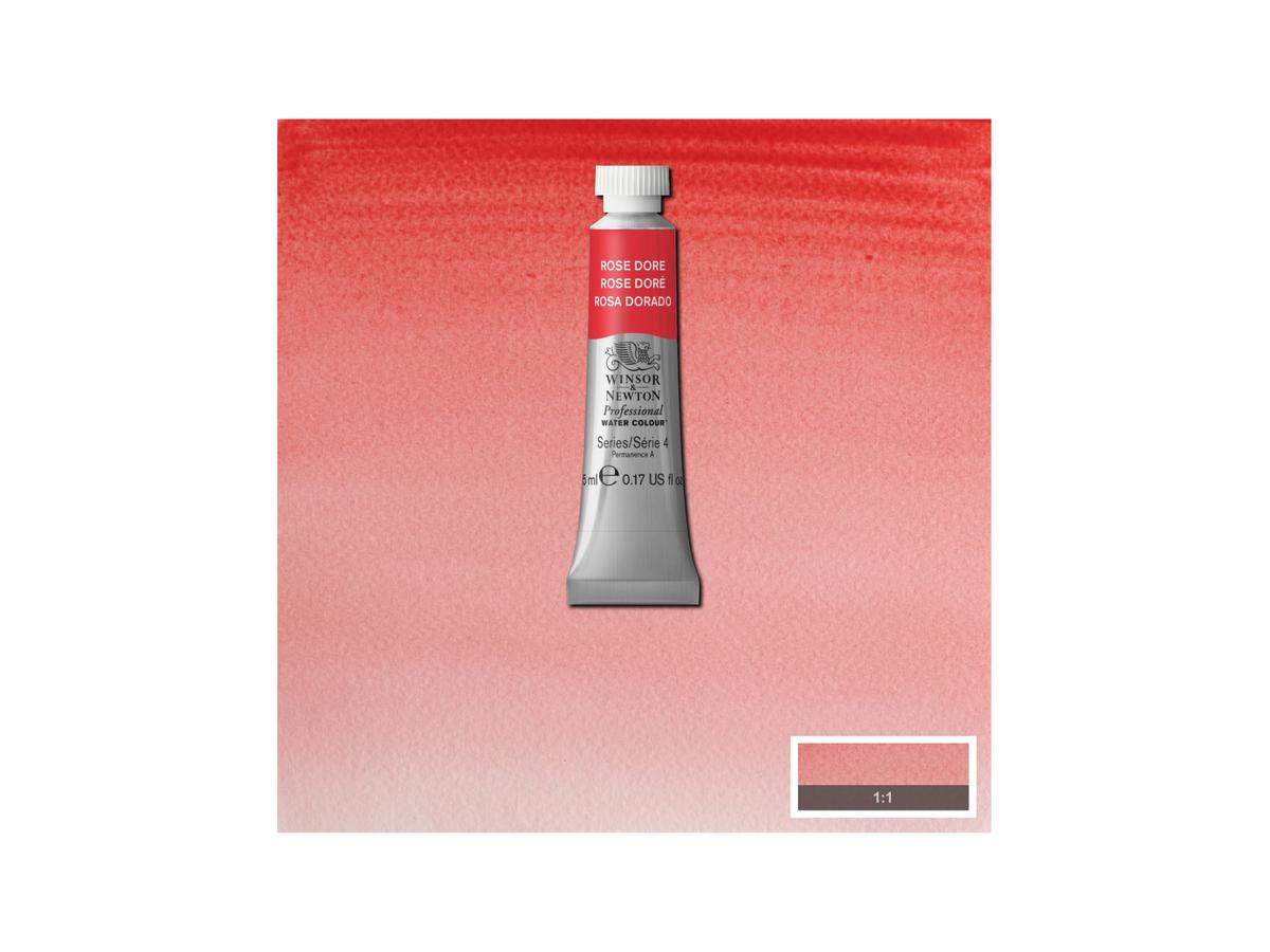WINSOR & NEWTON AQUARELLFARBE 5ML 576 KRAPPLACKROSE DORE 1