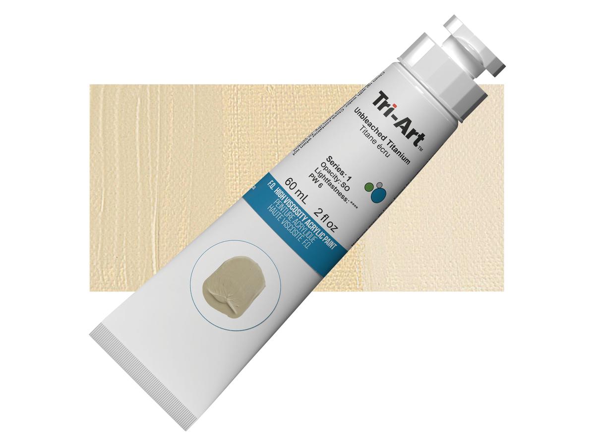 TRI-ART ACRYLFARBE 60ML S1 UNGEBLEICHTES TITAN 1