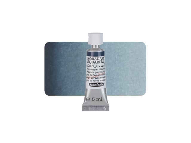 SCHMINCKE HORADAM AQUARELL TUBE 5ML 787 PAYNESGRAU BLALICH 1