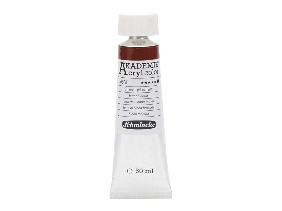 SCHMINCKE AKADEMIE ACRYL COLOR 60ML S1 665 SIENA GEBRANNT 1