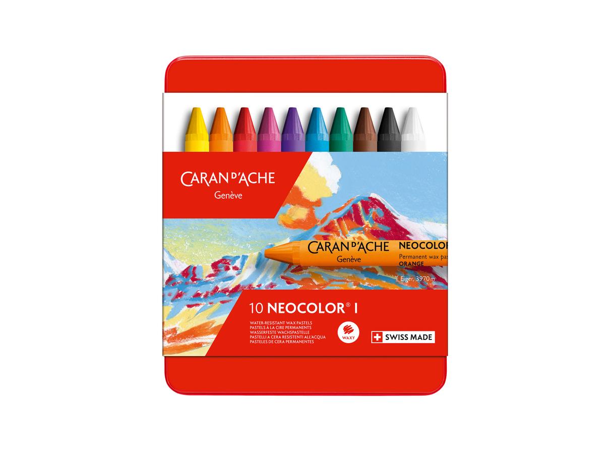 CARAN D'ACHE NEOCOLOR I WACHS PASTELLE 10 STÜCK 1