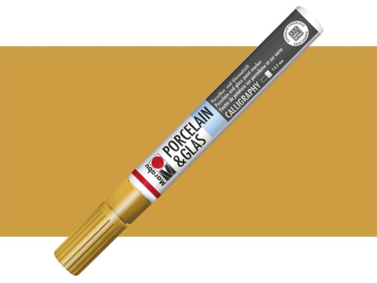 MARABU PORZELLAN + GLAS PAINTER 1-2MM 084 GOLD 1