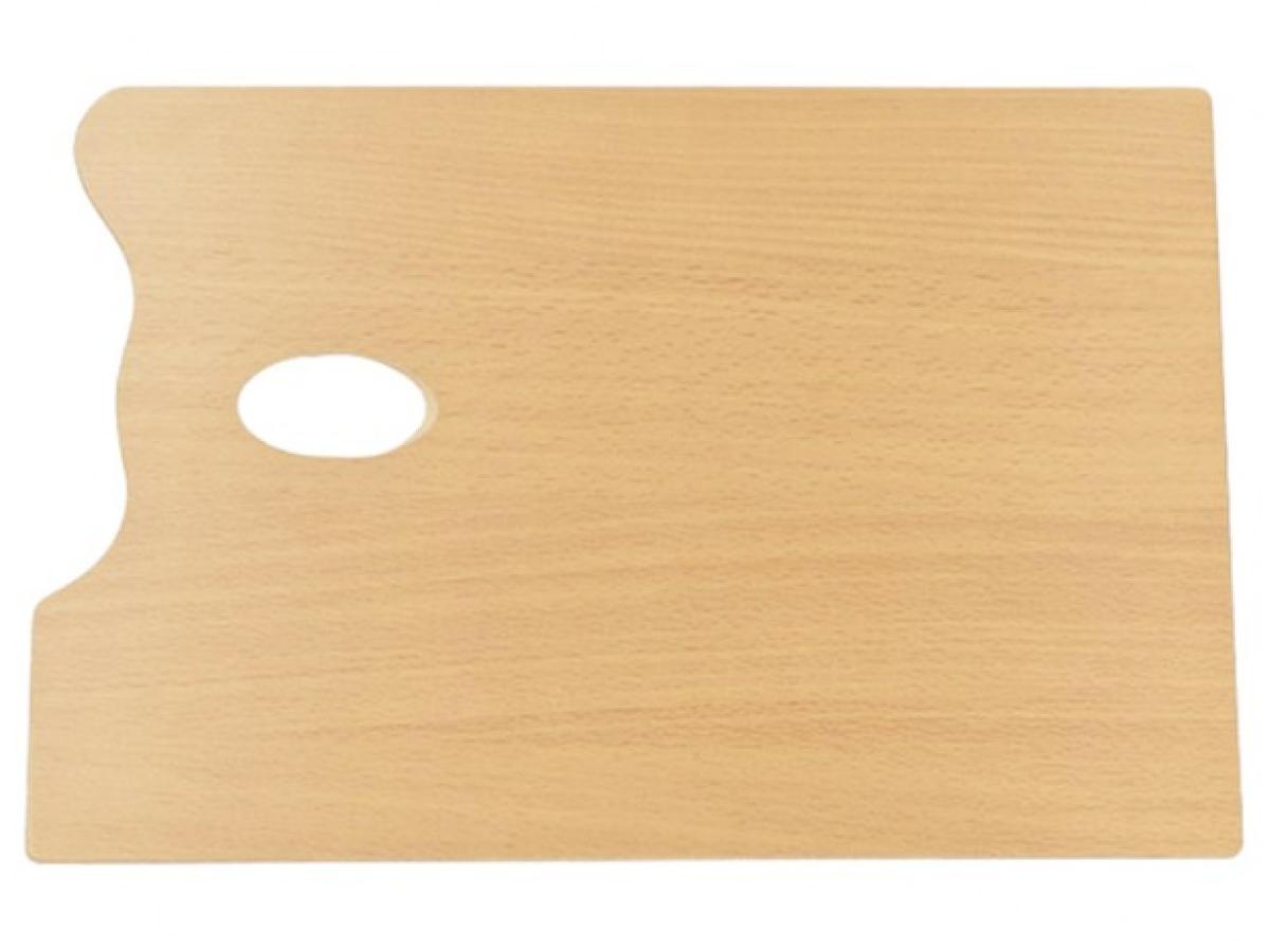 MABEF MR3545 HOLZ PALETTE VIERECKIG 35X45CM 1