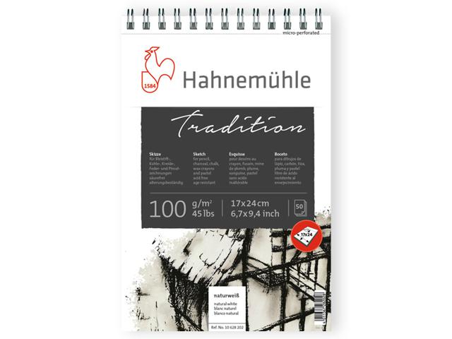 50VELMÜHLE TRADITION SKIZZENBLOCK 100G/M² 24X34CM 50BLATT 1