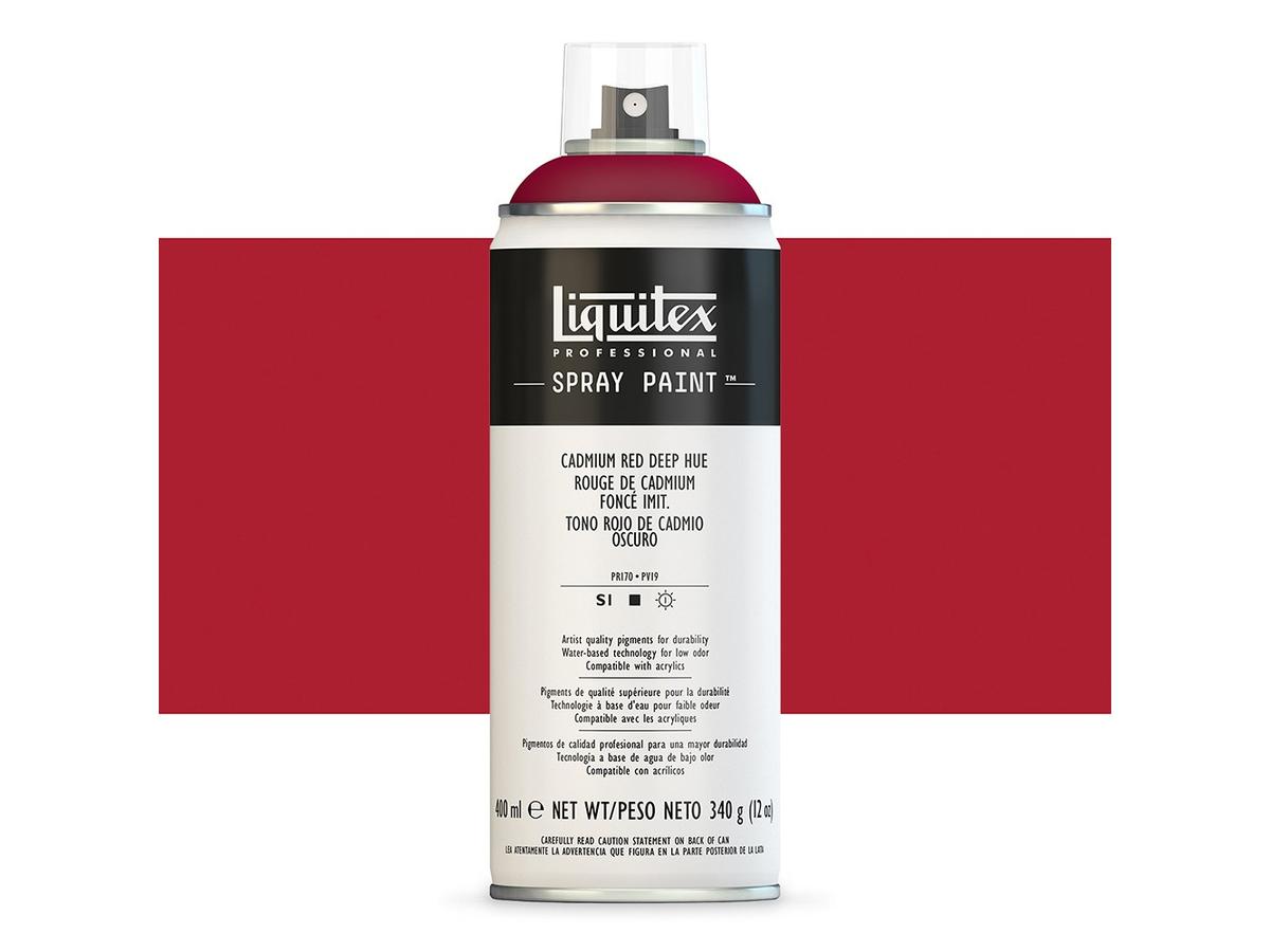 LIQUITEX SPRAY PAINT 400ML CADMIUM RED DEEP HUE 1