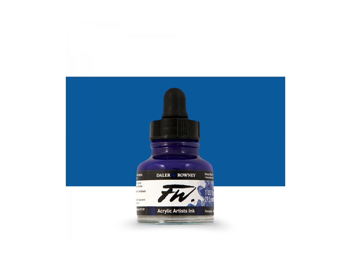 FW ACRYLTUSCHE ROWNEY BLAU 119 1