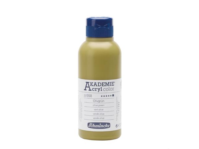 SCHMINCKE AKADEMIE ACRYL COLOR 250ML S1 558 OLIVGRÜN 1