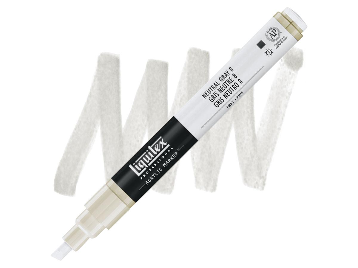 LIQUITEX PAINTMARKER 8599 2MM NEUTRAL GREY 8 1