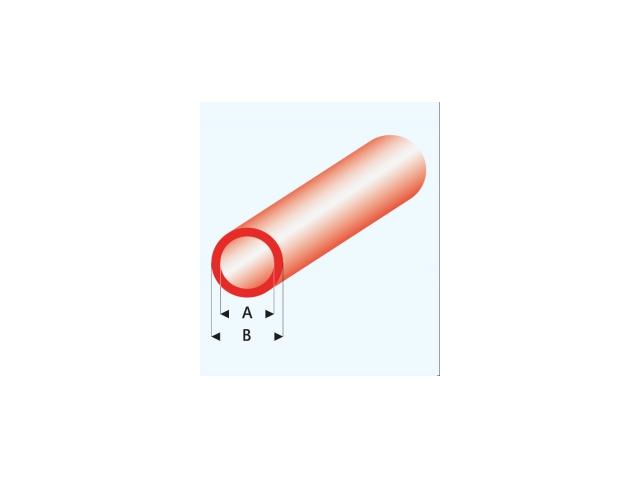 PROFIL ROHR GLASKLAR ROT (A=)2,0X3,0MM 33CM 426-53/3 1