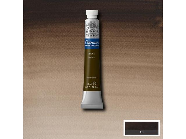 WINSOR & NEWTON COTMAN AQUARELL 21ML 609 SEPIA 1