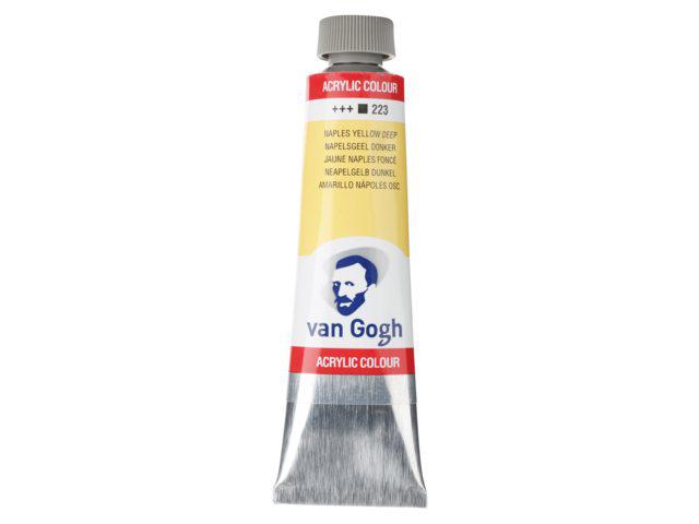 VAN GOGH ACRYL 40ML 223 NEAPEL GELB DUNKEL 1