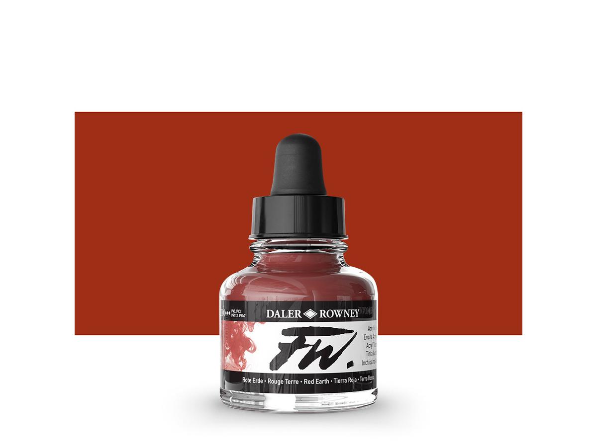 FW ACRYLTUSCHE ROTE ERDE  554 1