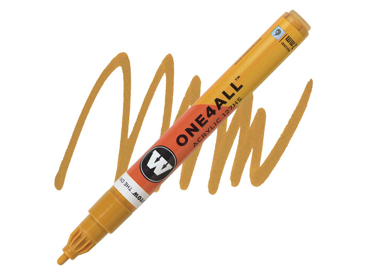 MOLOTOW ONE4ALL MARKER 127HS 208 2MM OCHRE BROWN LIGHT 1