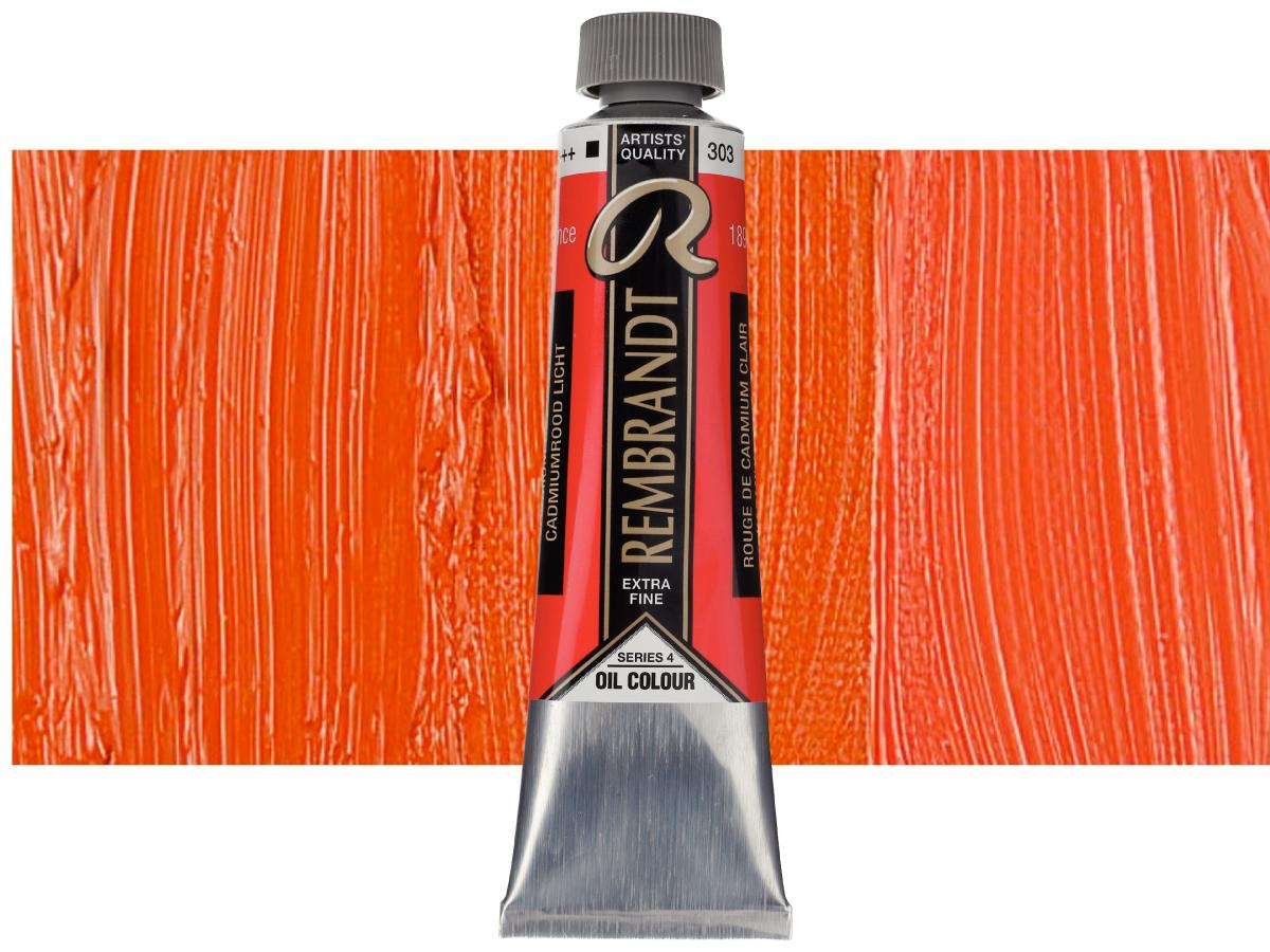 TALENS REMBRANDT ÖLFARBE 40ML KADMIUMROT HELL 303 1