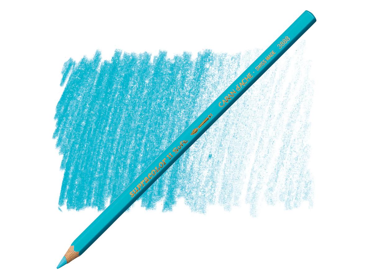 CARAN D'ACHE SUPRACOLOR 171 AQUARELLSTIFT TURKISHBLAU 1