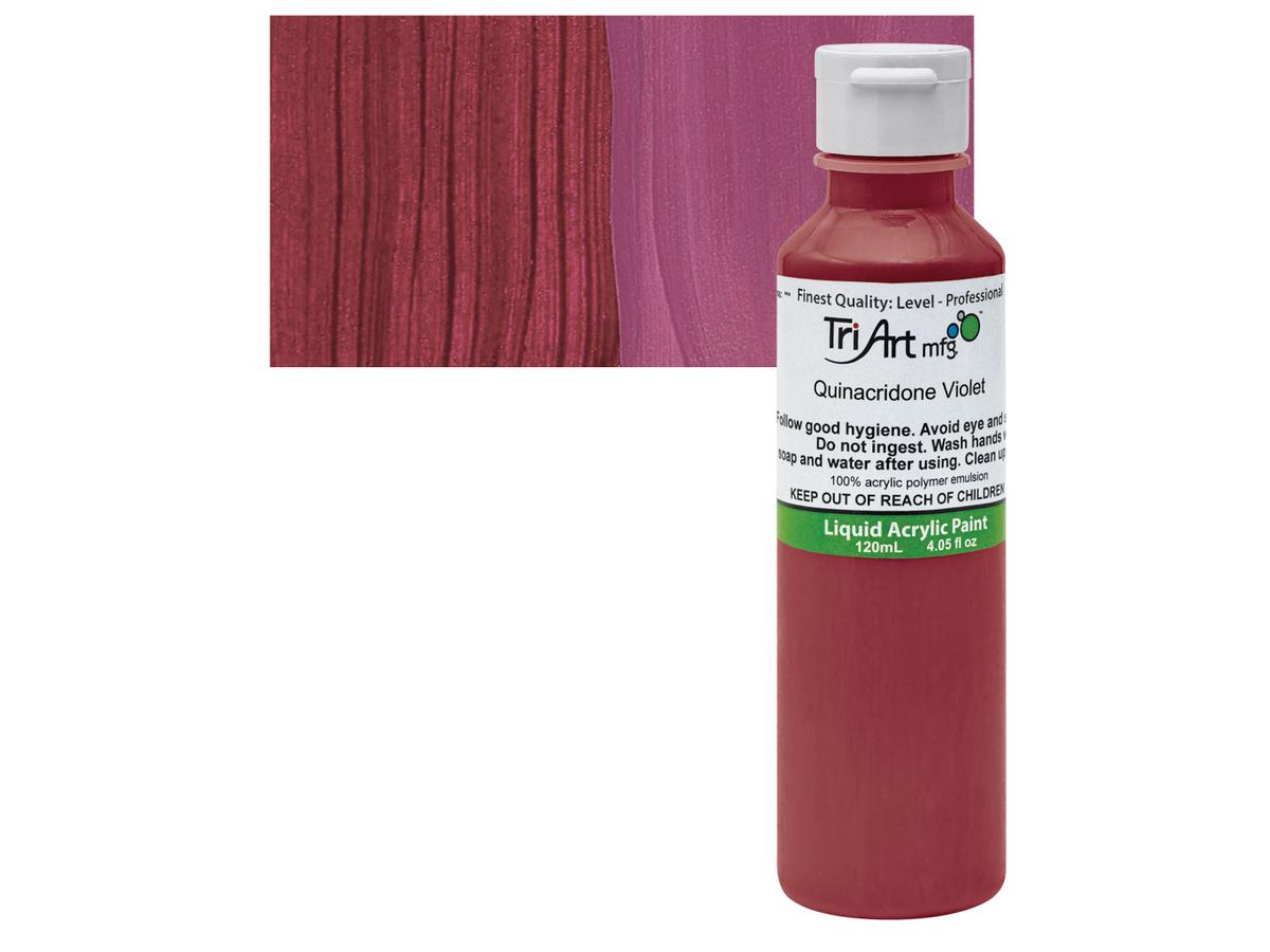 TRI-ART LIQUID 120ML 606 S6 QUINACRIDONE VIOLET 1