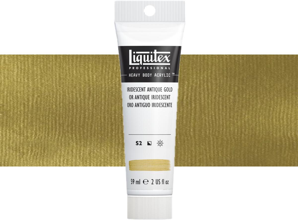 LIQUITEX HEAVY BODY 59ML 237 SCHILLERNDES ANTIK GOLD 1