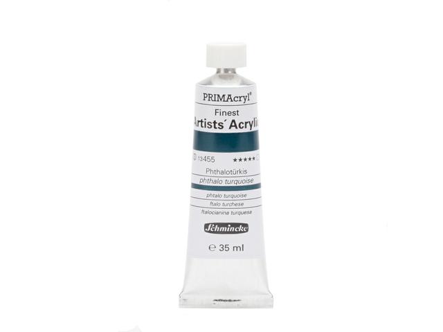 SCHMINCKE 35ML PRIMACRYL S3 455 PHTALO TURQUOISE 1
