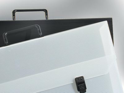 PROTEC PORTFOLIO 62X087X4,5CM  ZWART 1