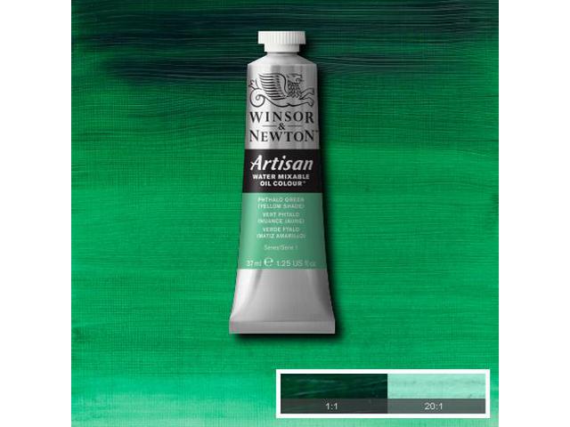 WINSOR & NEWTON ARTISAN 37ML S1 521 PHTALOGRÜN GELBLICH 1