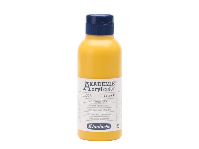 SCHMINCKE AKADEMIE ACRYL COLOR 250ML S1 225 CHROMGELBTON 1