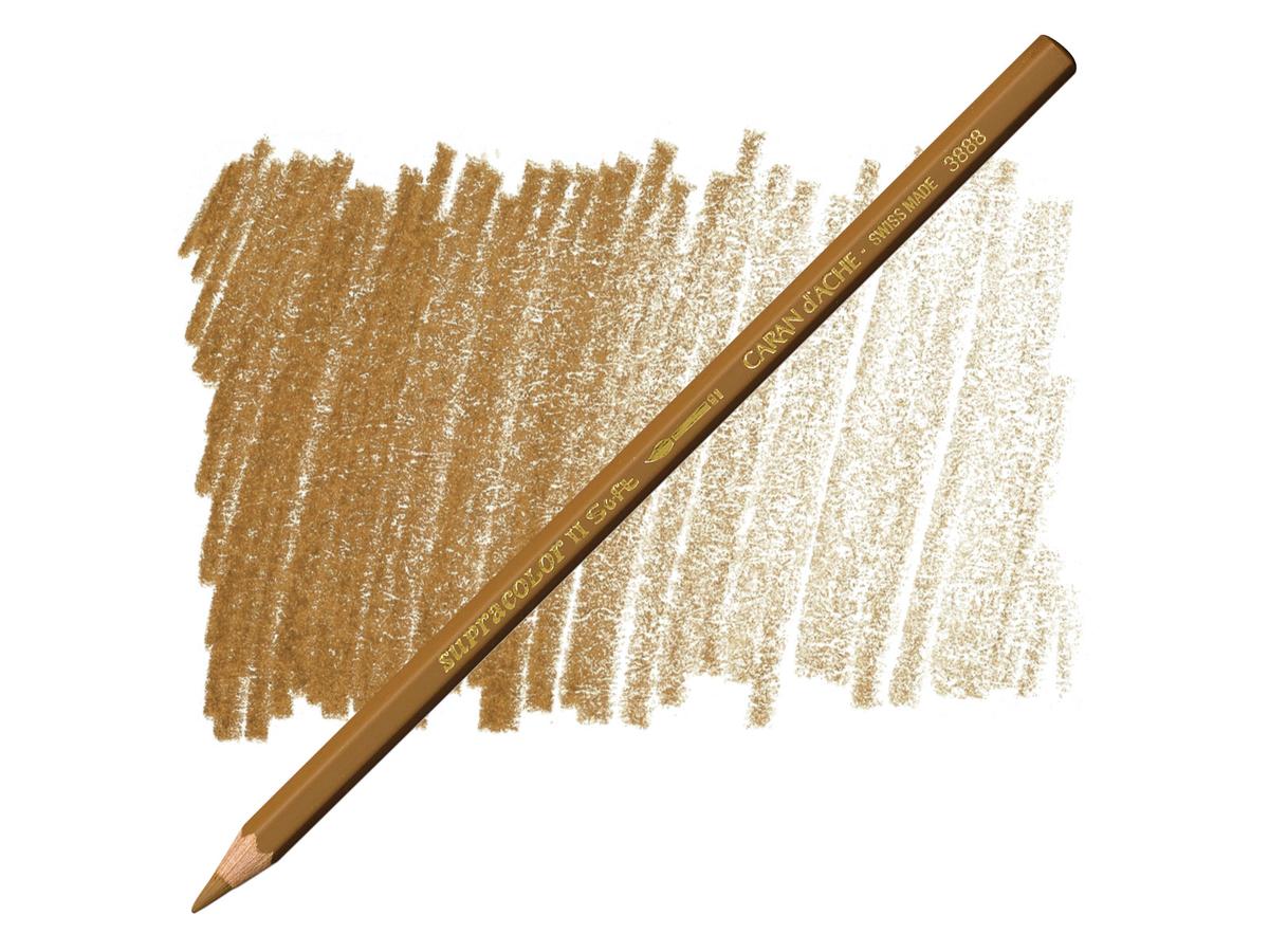 CARAN D'ACHE SUPRACOLOR 037 AQUARELLSTIFT BRAUNOCKER 1