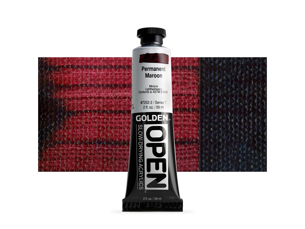 GOLDEN OPEN 59ML 7252 CHINACRIDON ROTBRAUN 1