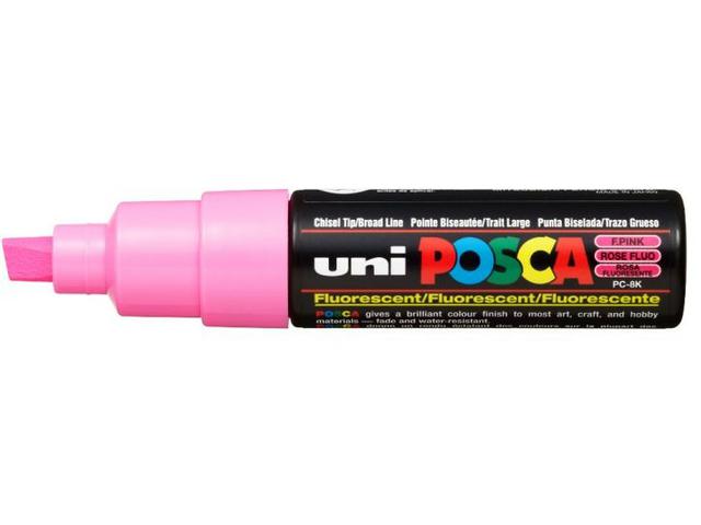 UNI POSCA PC8RE FLUO FLUOROSA BREIT 1
