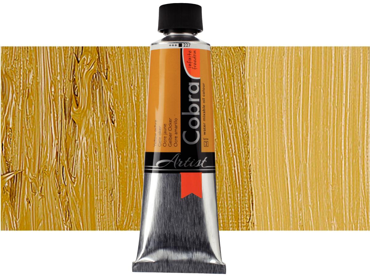 COBRA ARTIST WASSERVERMALBARE ÖLFARBE 150ML 227 GELBER OCKER 1