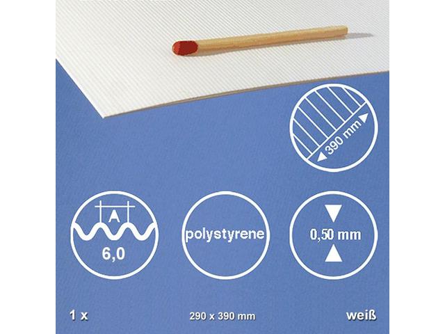 WELLBLECH WEISS 29,0X39,0CM 6,0MM 30.73601.1 1