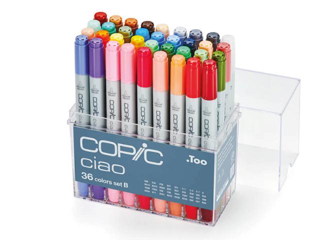 COPIC CIAO 36-ER MARKERSET B 1