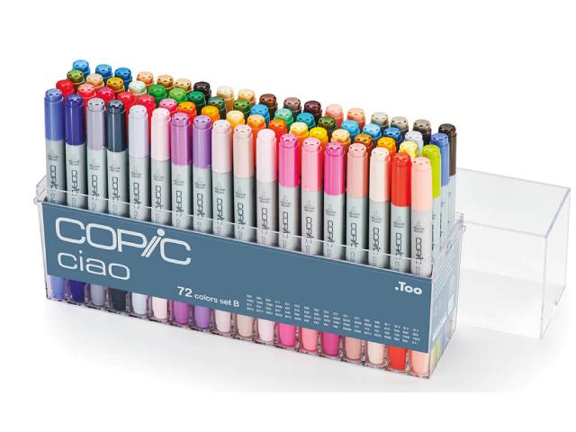 COPIC CIAO 72-ER MARKERSET B 1
