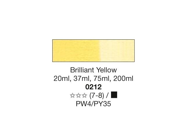 LUKAS STUDIO ÖLFARBE 200 ML 212 BRILLIANTGELB 1