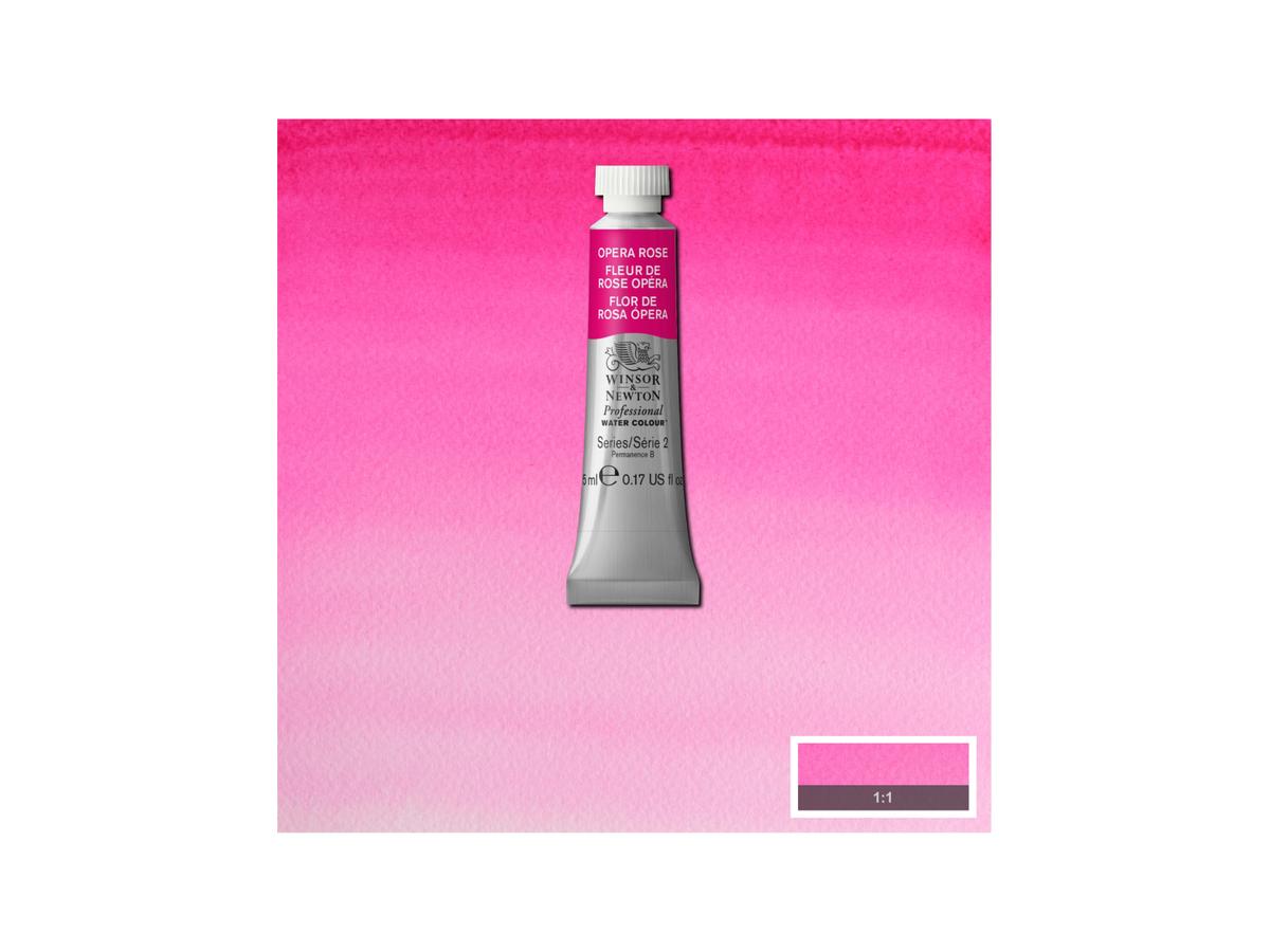 WINSOR & NEWTON AQUARELLFARBE 5ML 448 OPERNROSA 1