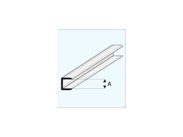 PROFIEL EDGE STRIP (A=)4,0MM 33CM 446-55 1