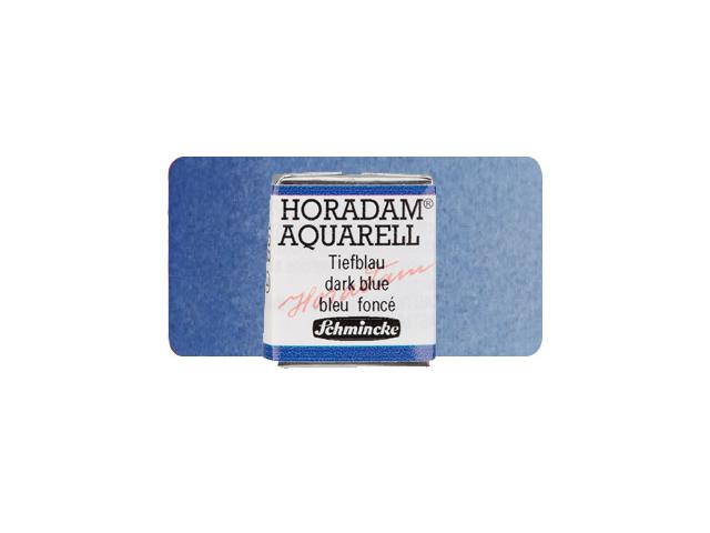 SCHMINCKE HORADAM AQUARELL 1/2 NAPF S3 498 TIEFBLAU INDIGO 1