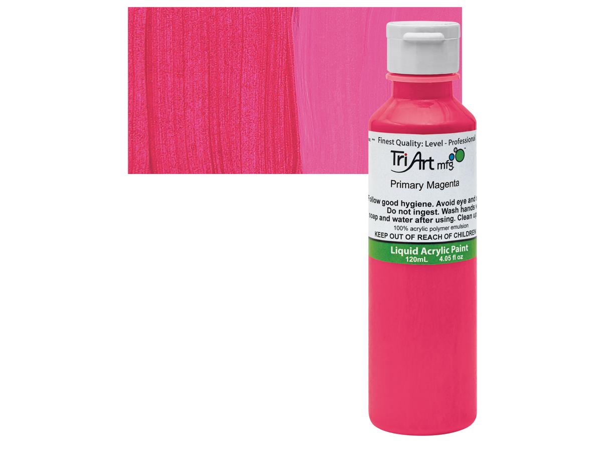 TRI-ART LIQUID 120ML 604 S6 PRIMARY MAGENTA 1
