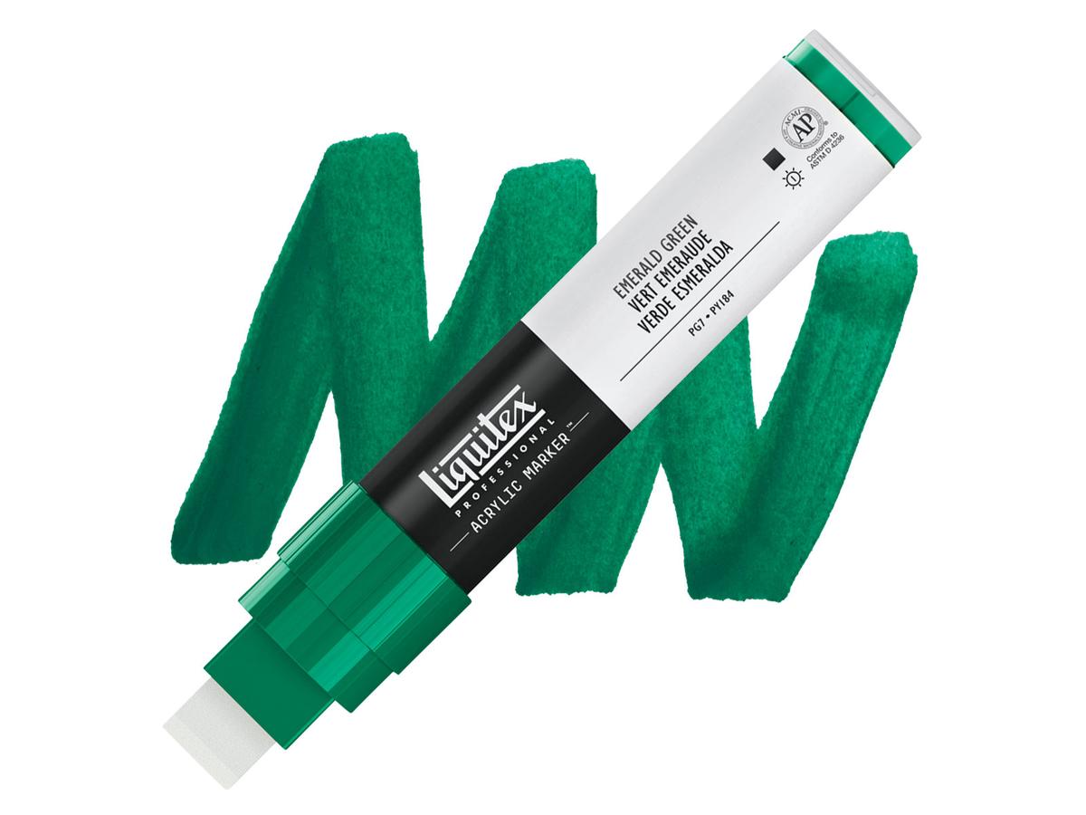 LIQUITEX ACRYL MARKER 0450 15MM EMERALD GREEN 1