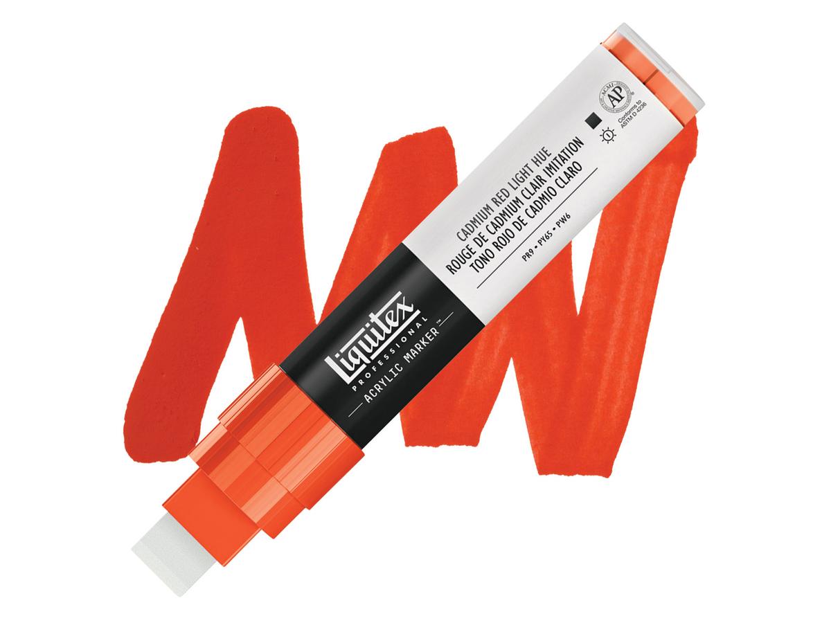 LIQUITEX ACRYL MARKER 0510 15MM CADMIUM RED LIGHT HUE 1