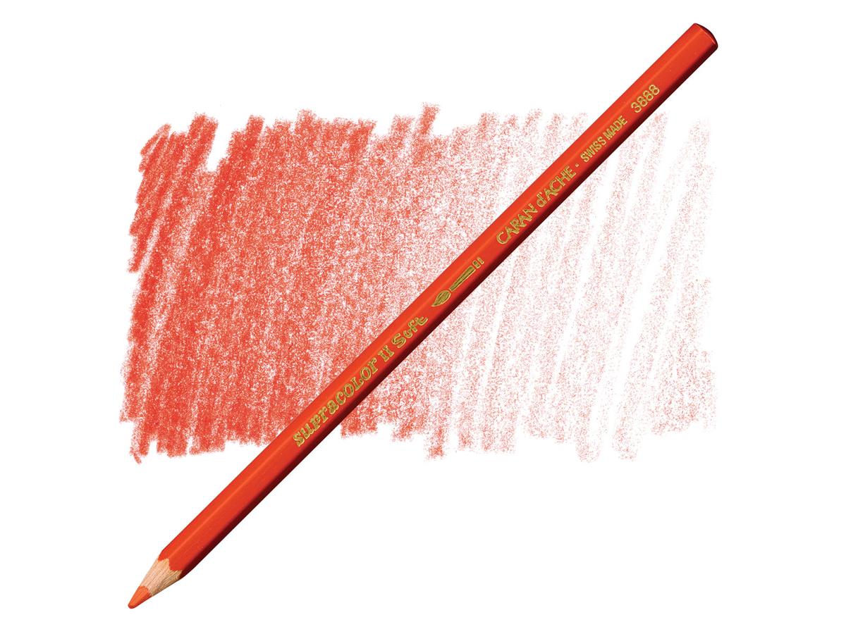 CARAN D'ACHE SUPRACOLOR 060 AQUARELLSTIFT ZINNOBERROT 1