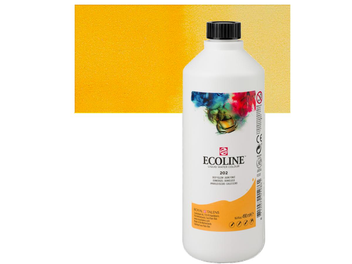 TALENS ECOLINE 490ML DONKER GEEL 202 1