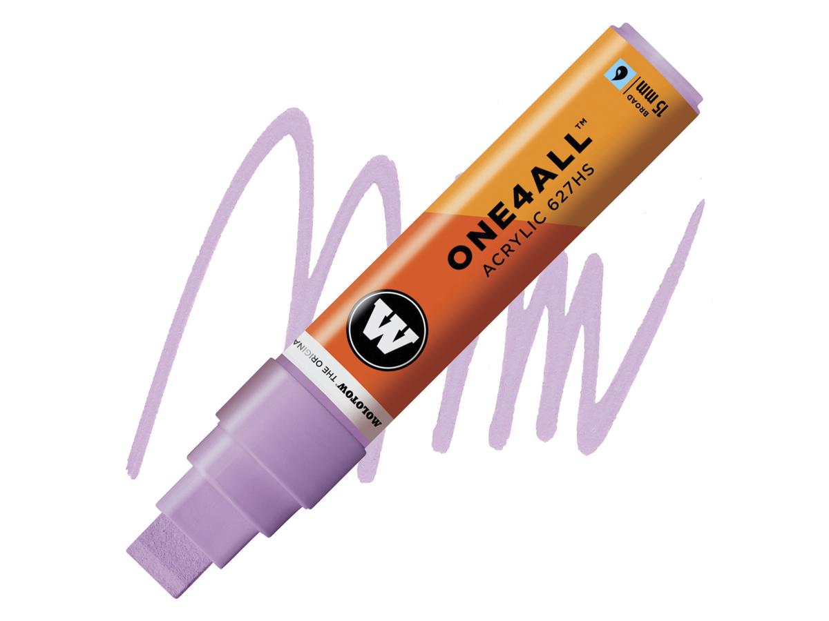 MOLOTOW ONE4ALL MARKER 627HS 201 15MM LILAC PASTEL 1