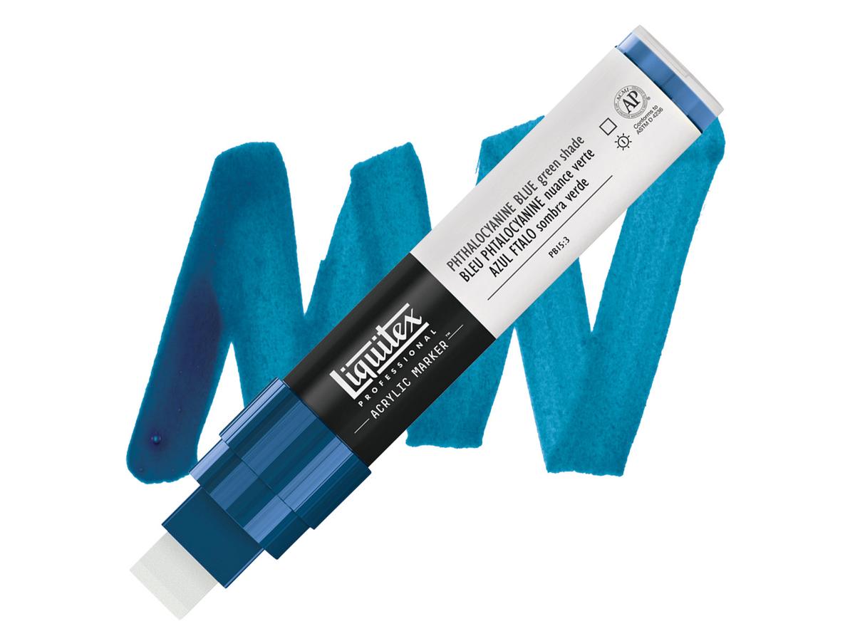 LIQUITEX ACRYL MARKER 0316 15MM PHTALOCYANINE BLUE 1