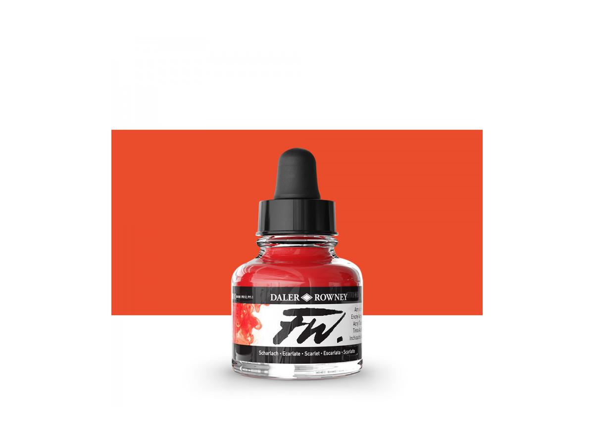 FW ACRYLTUSCHE SCHARLACHROT 567 1