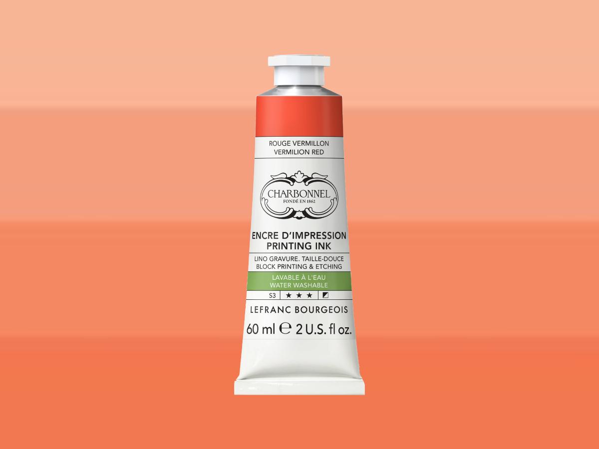 LEFRANC BOURGEOIS CHARBONNEL AQUA WASH ETSINKT 60ML S3 ROUGE VERMILLON 492 1