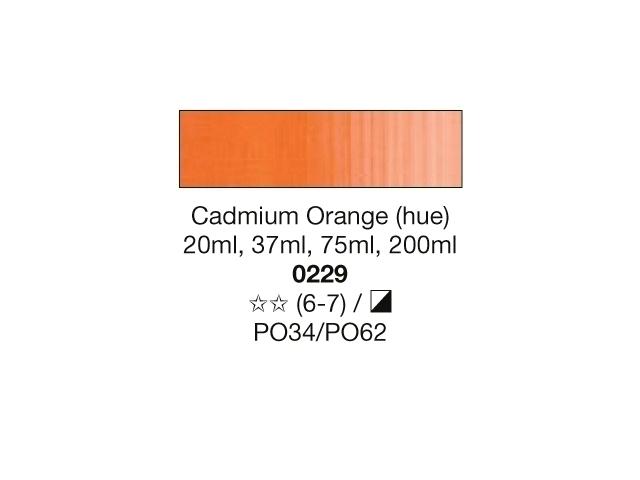 LUKAS STUDIO ÖLFARBE 200 ML 229 KADMIUMORANGE IMITERT 1