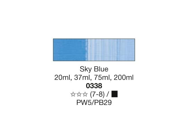 LUKAS STUDIO ÖLFARBE 200 ML 338 HIMMELBLAU 1