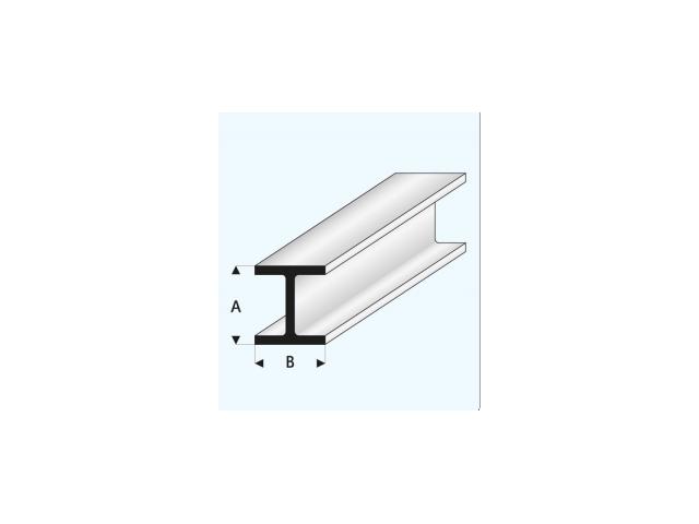 H-PROFIL (A=)2,0X(B=)2,0MM 1METER 415-52 1