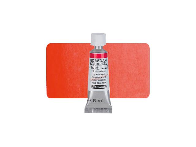SCHMINCKE HORADAM AQUARELL TUBE 5ML S3 363 SCHARLACHROT 1
