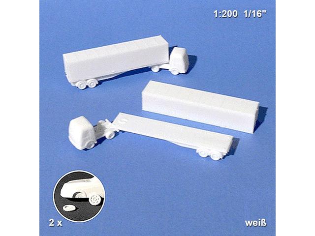 1:200 SATTELZUG, CONTAINER (2 PCS) 1